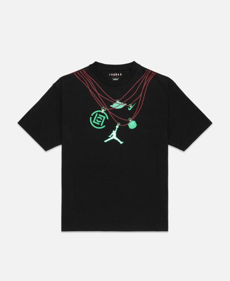 jordan brand x clot 聯名t shirt，nt1,890，clot