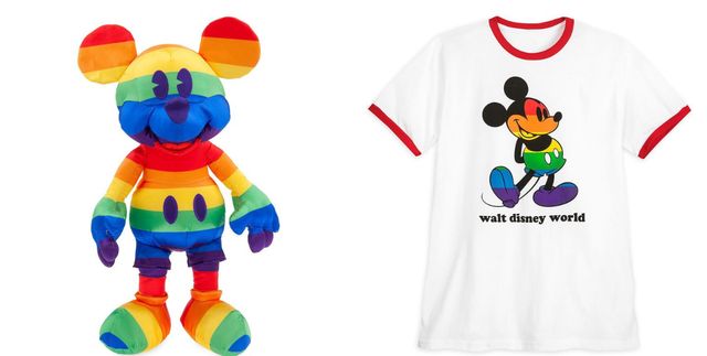 用彩虹迎接「同志驕傲月」！迪士尼推出彩虹T恤、彩虹米奇玩偶、彩虹襪等系列商品