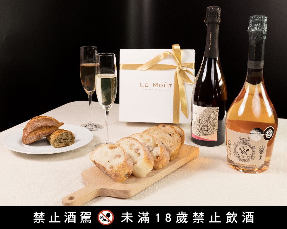 昇恆昌x樂沐打造「法式聯名麵包禮盒」！獨家限定「黑松露奶油麵包卷」搭配頂級香檳，大人系組合限量發售