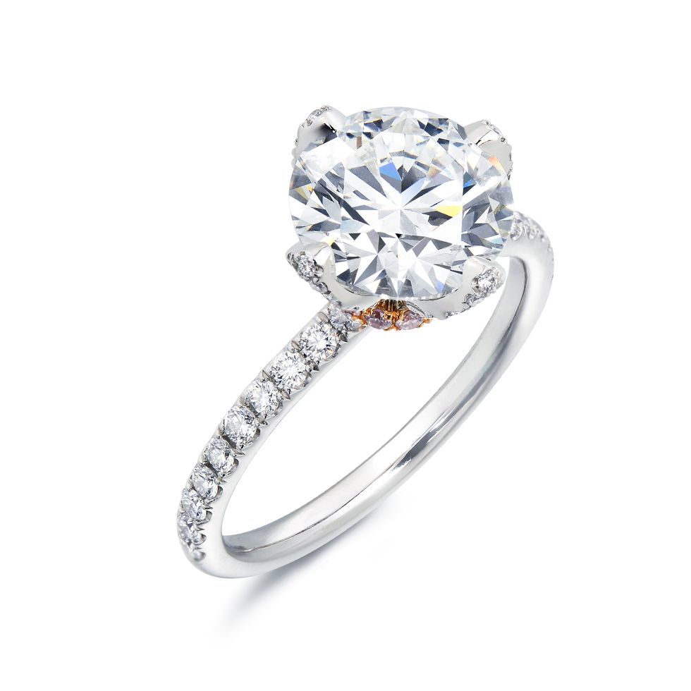 Jewellery, Ring, Engagement ring, Fashion accessory, Body jewelry, Pre-engagement ring, Diamond, Platinum, Gemstone, Wedding ring, 