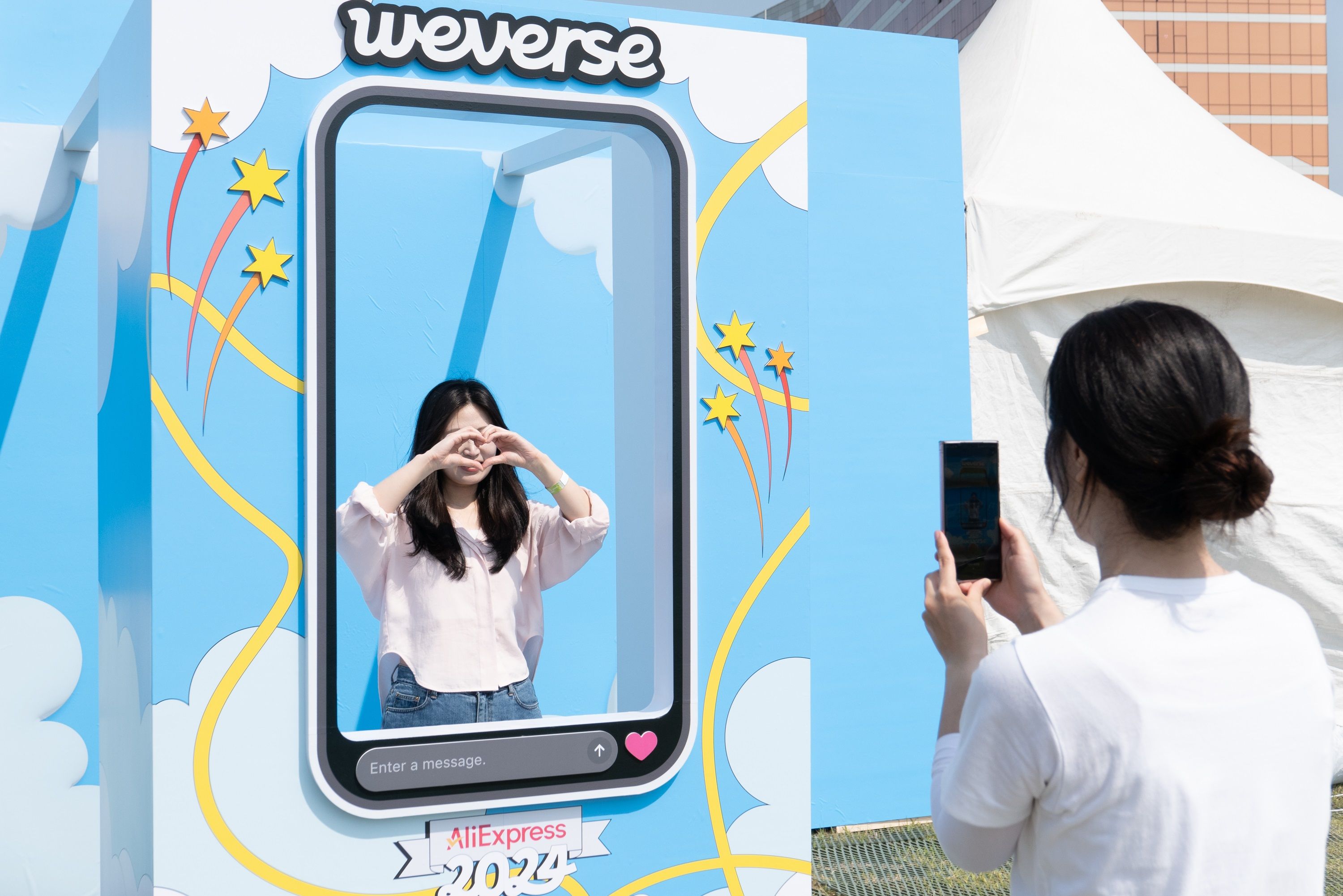 Weverse Con Festival QWER ユニフォーム 新品未使用 Weverse Con Festival | [QWER] Soccer Uniform & Gym Sack Set