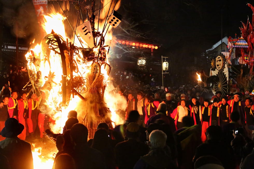 左義長祭り