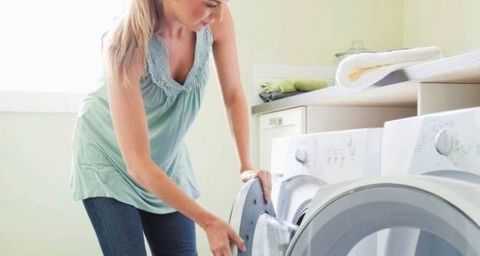 Washing machine, Shoulder, Denim, Major appliance, Elbow, Clothes dryer, Comfort, Home appliance, Laundry room, Beauty, 