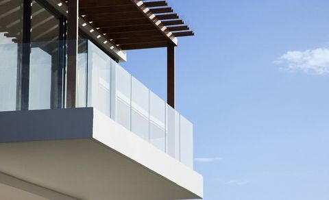 Image result for stylish glass balcony