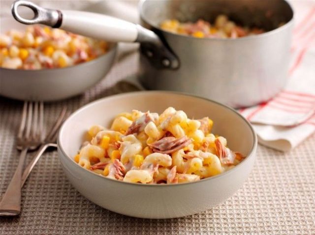 Tuna And Sweetcorn Pasta