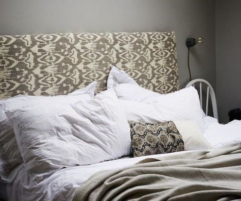 How To Make A Fabric Headboard, How To Add Padding A Wooden Headboard