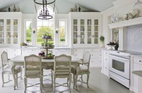 how to design a shabby chic kitchen