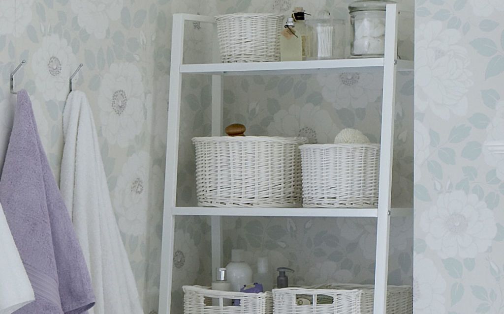 spa bathroom storage