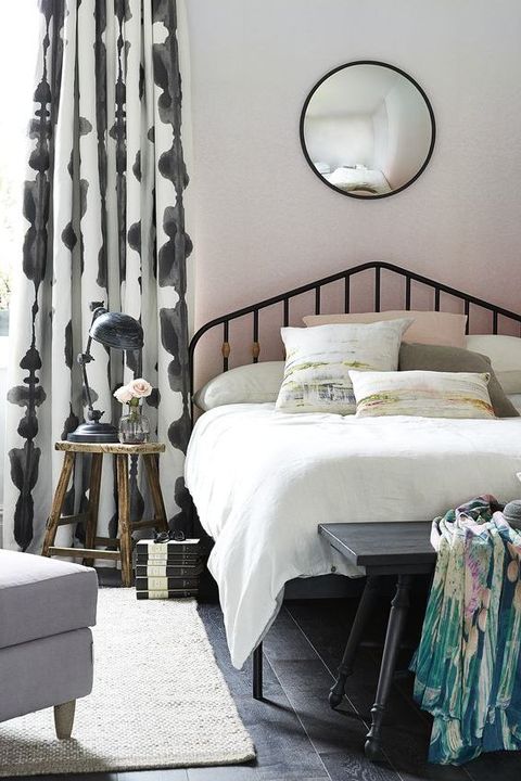 όμορφα υπνοδωμάτια ροζ ombre