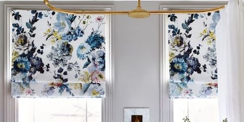 Floral bathroom window inspiration for the summer