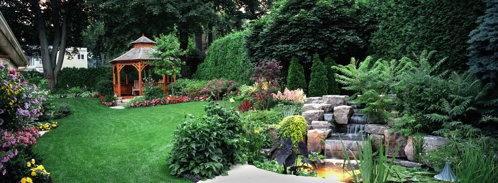 Luxury and spacious garden