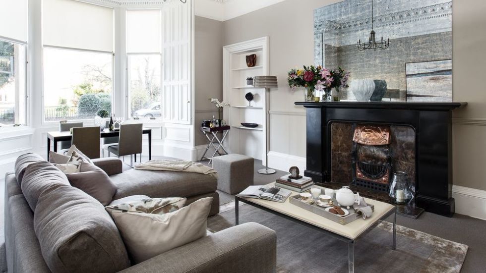 Elegant, light-filled Victorian apartment in Edinburgh is perfect ...