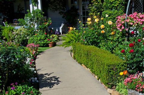 home garden walkway
