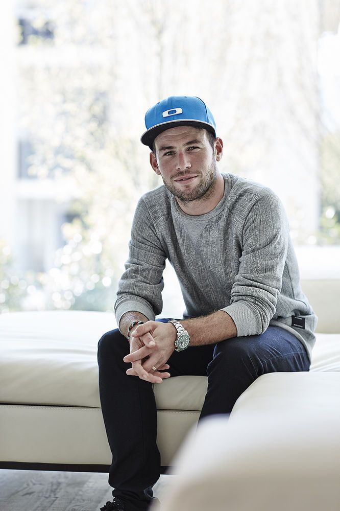 Mark Cavendish in his family home in Tuscany