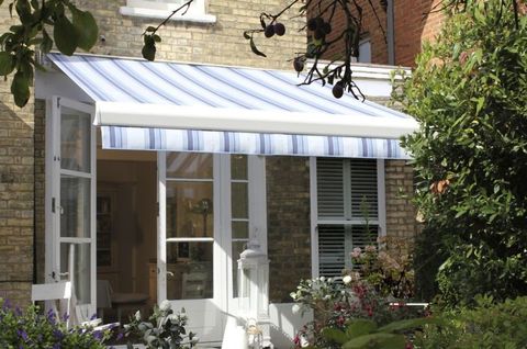 Base Plus awning, from Luxaflex