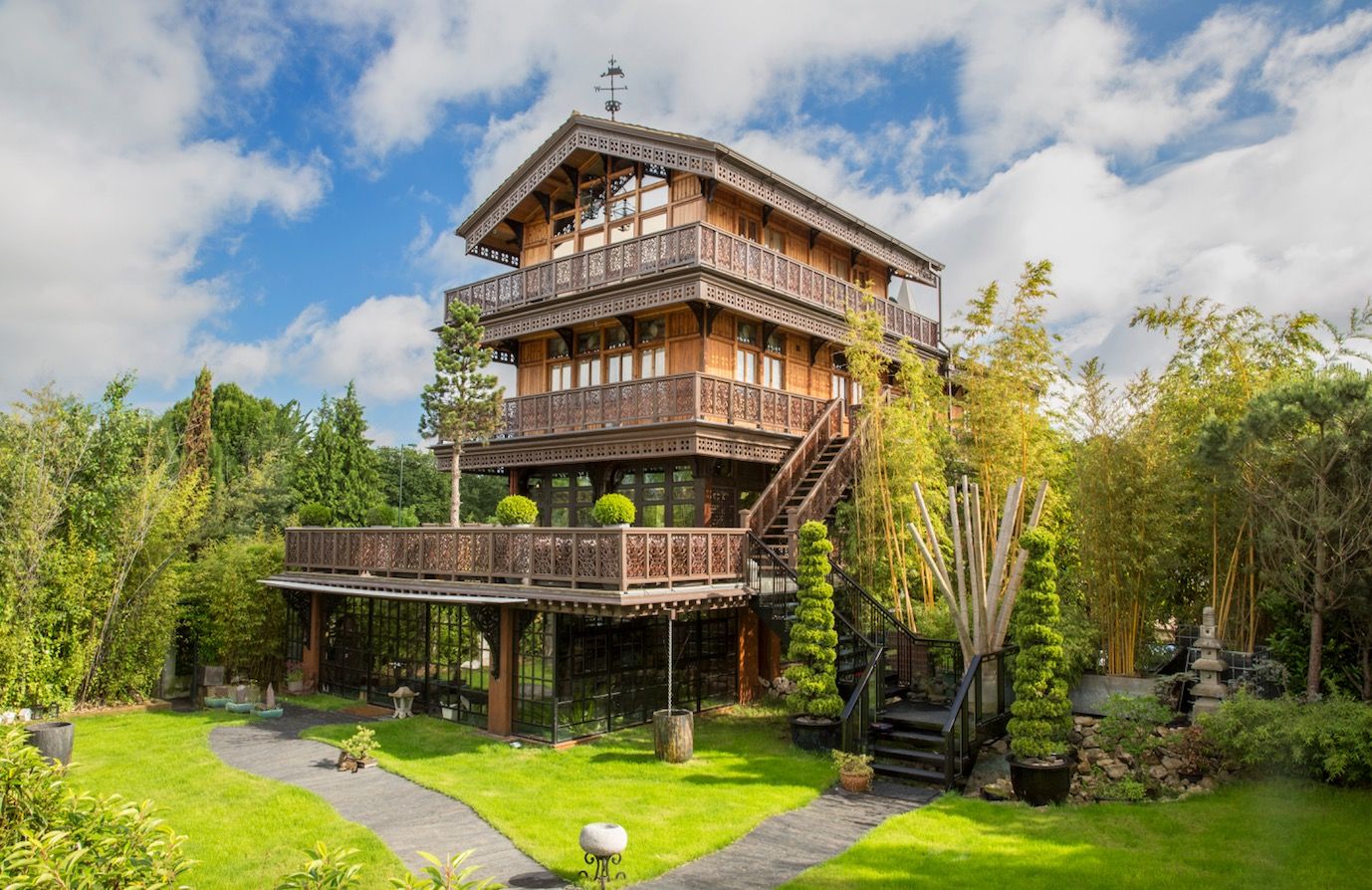 Property Of The Week The Swiss Chalet With Indoor Beach