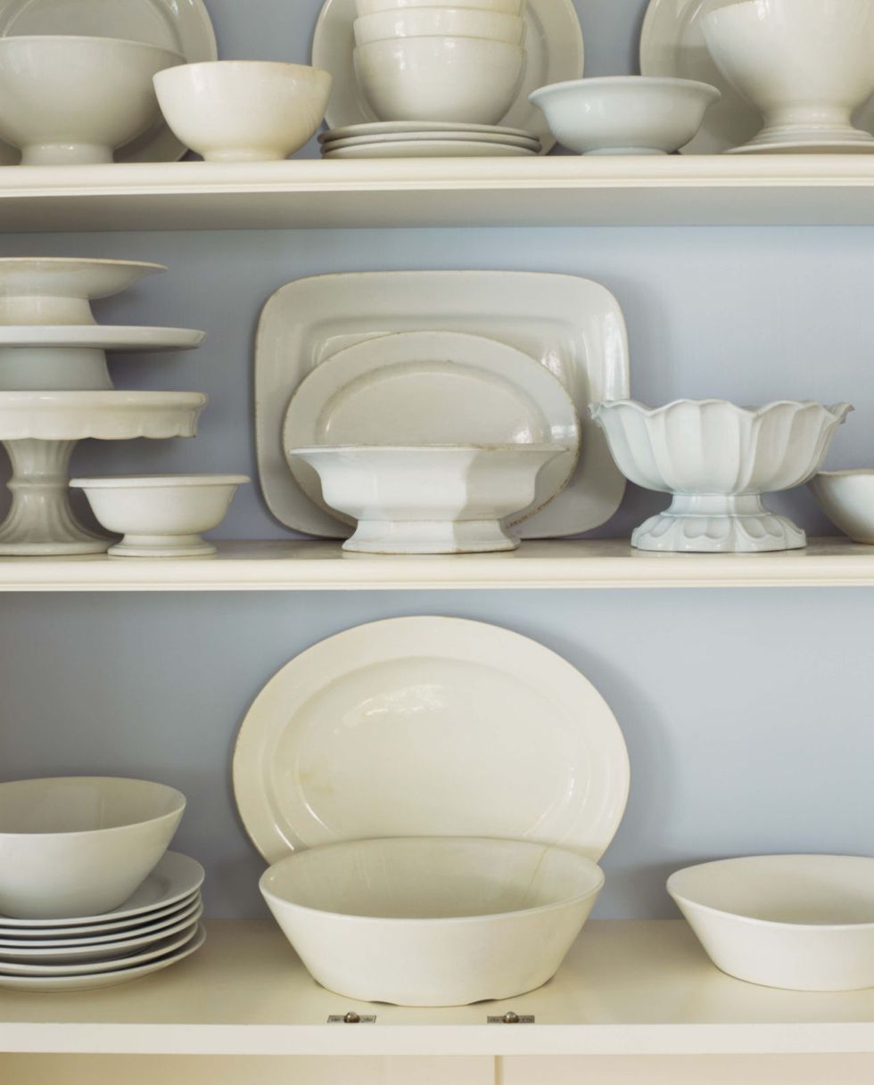 Serveware, Dishware, Porcelain, White, Ceramic, earthenware, Pottery, Tableware, Collection, Creative arts, 