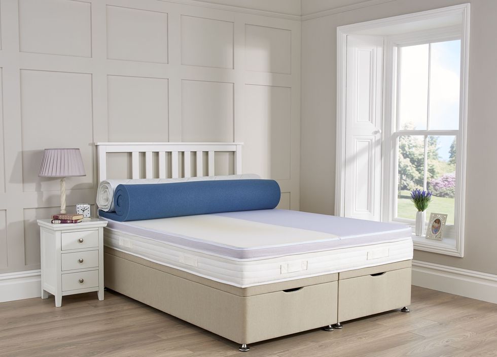 firm mattress topper half bed