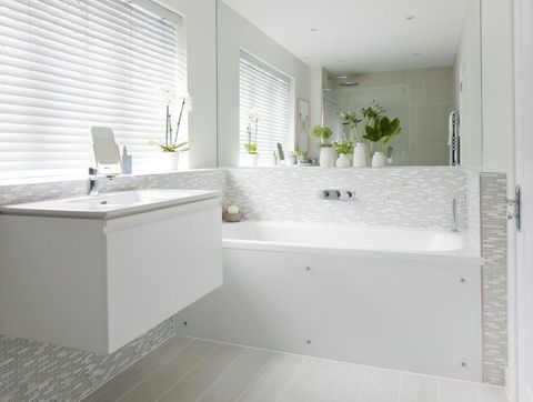 Textured Tiles Have Transformed This, How To Clean Textured Bathtub Floor