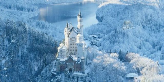 Landmark, Castle, World, Winter, Building, Landscape, Ice, Space, Freezing, 