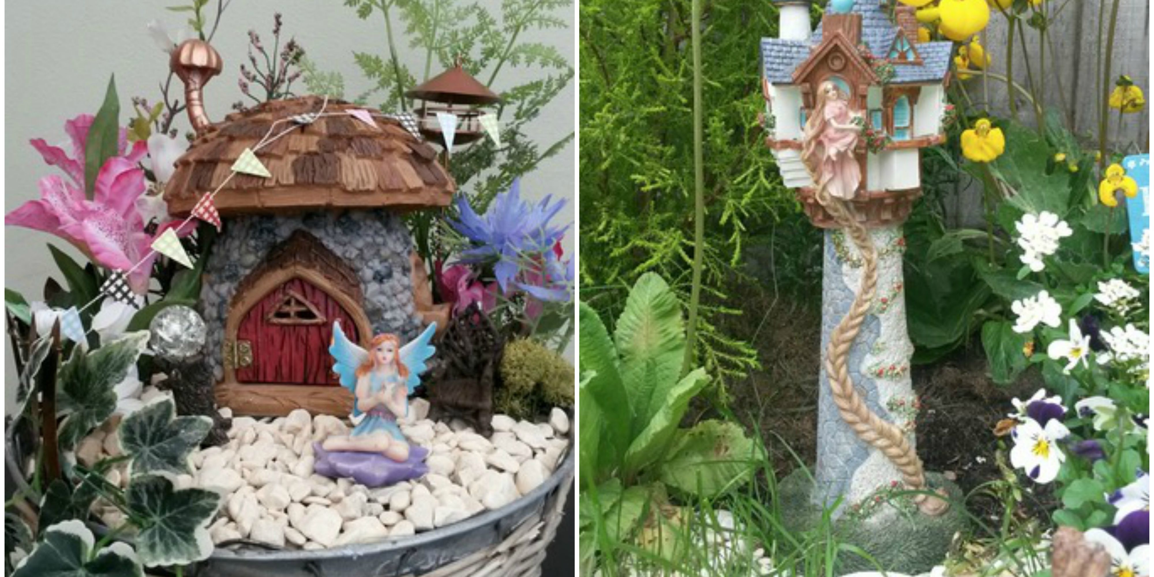 Pixie Small Children Set of 4 Garden Magic Decor Indoor Outdoor Fairy Gift H6cm 