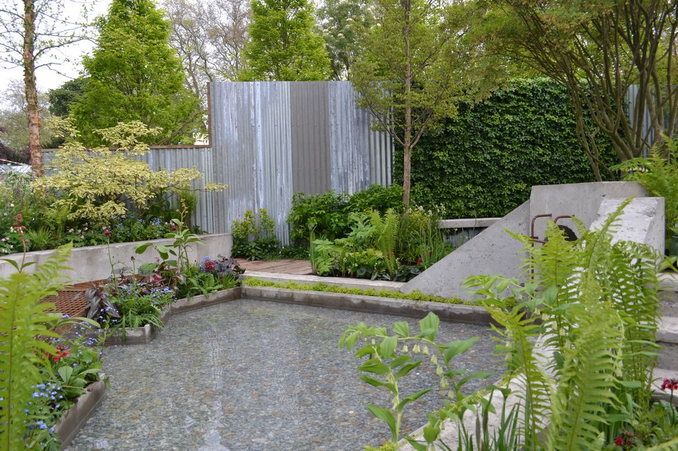 RHS Chelsea Flower Show Gardens - The Wasteland project by Kate Gould