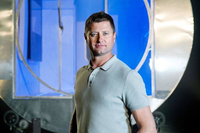 George Clarke's Amazing Spaces on Channel 4. George and William Hardie unveil their futuristic rotating home