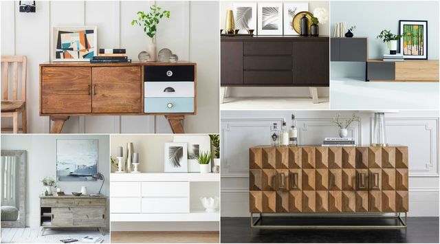 Sideboard collage
