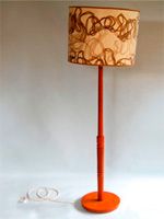 upcycled standard lamp