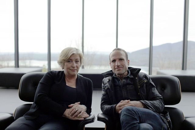 Caroline Quentin and Piers Taylor in BBC 2 show The World's Most Extraordinary Homes