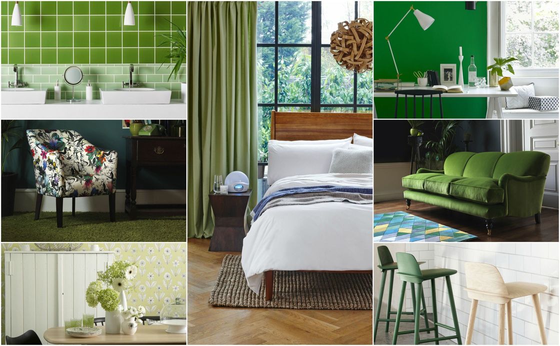 6 ways to decorate with Pantone’s Greenery in your home