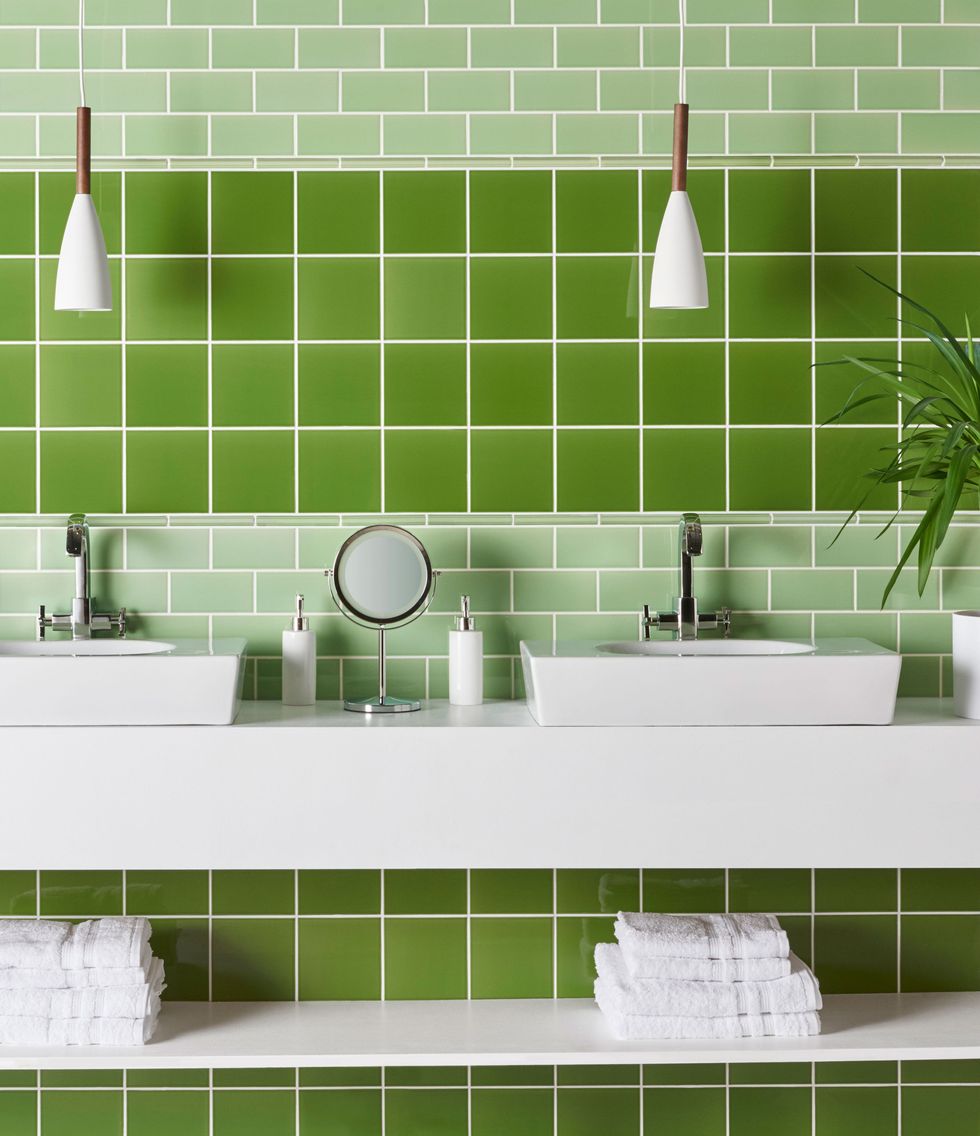 Original Style: Artworks range Palm Green tiles