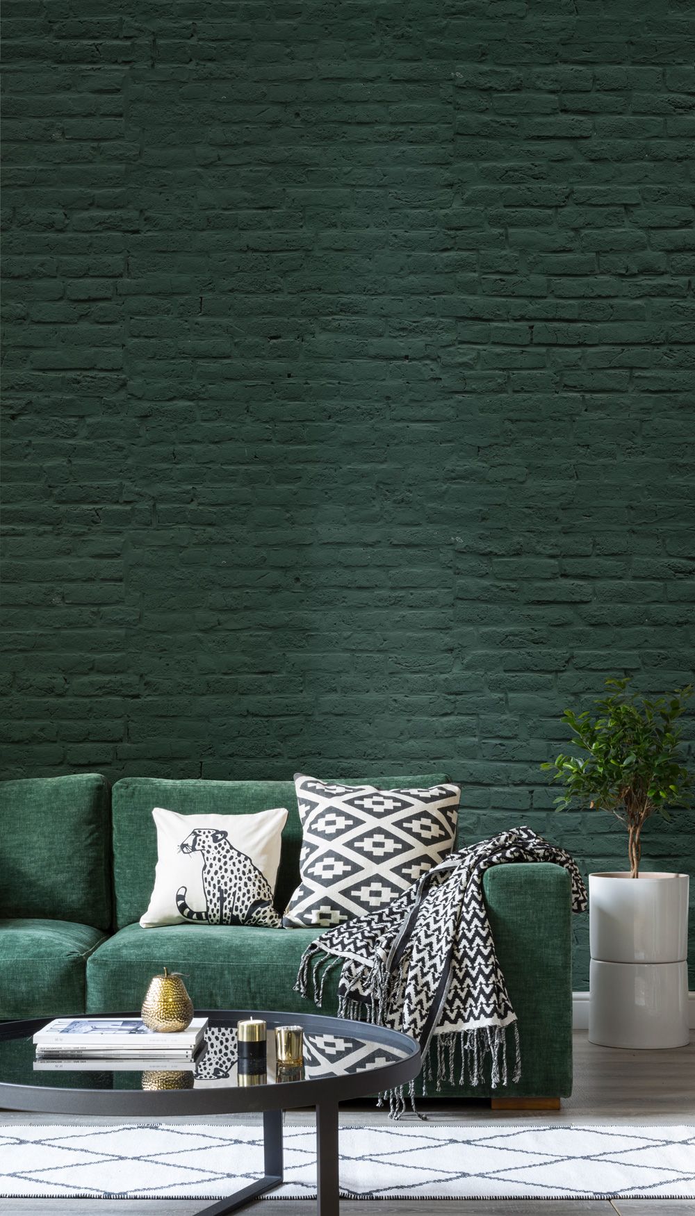 Stylish Brick Effect Wallpaper Designs Brick Wallpaper Ideas