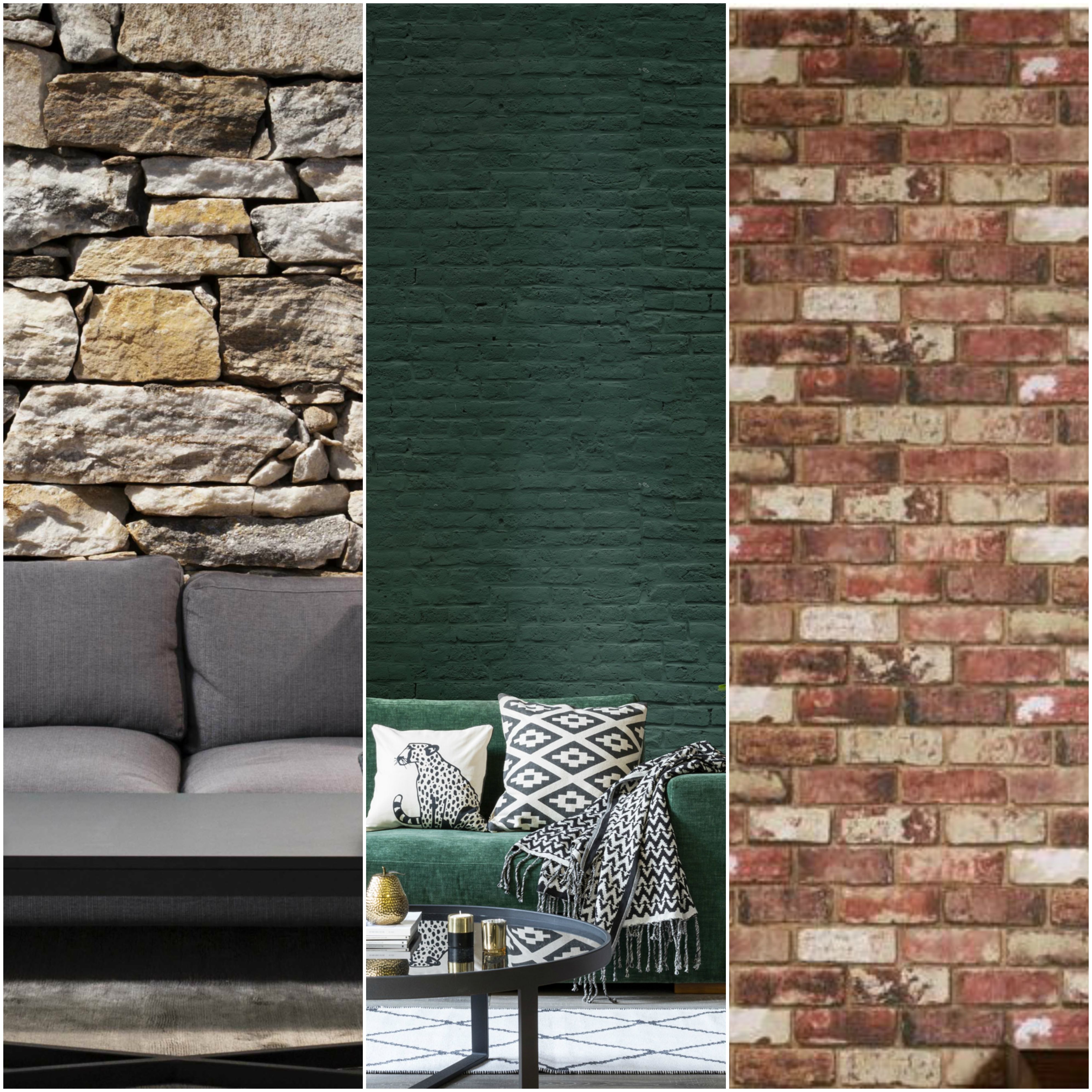 brick wallpaper design ideas        <h3 class=