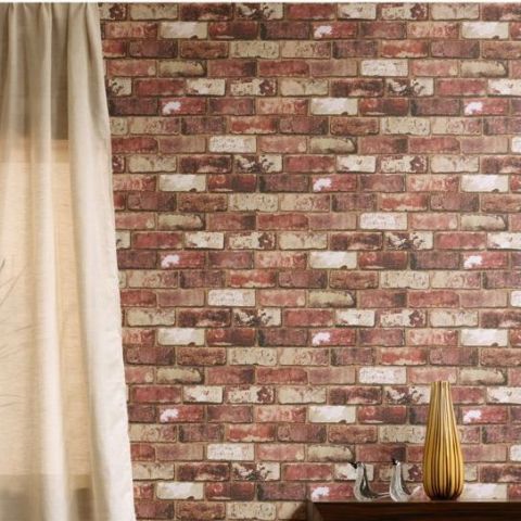 Stylish Brick Effect Wallpaper Designs - Brick Wallpaper Ideas