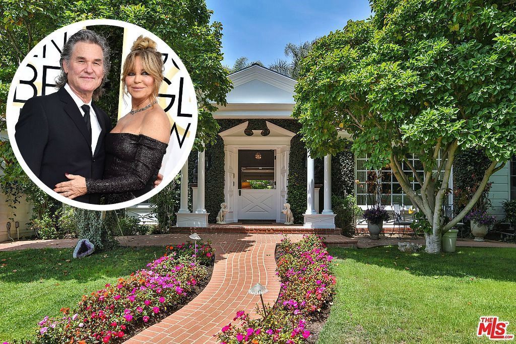Kurt Russell and Goldie Hawn Los Angeles home - Palisades Riviera