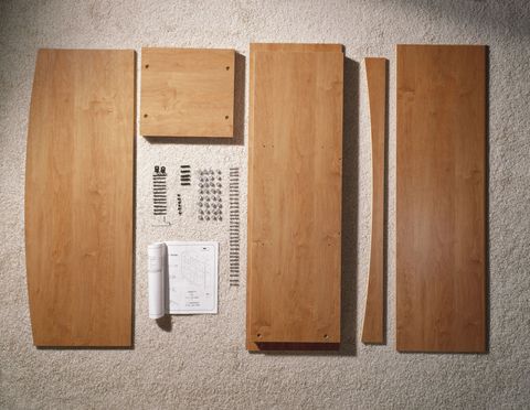 Self-assembly furniture