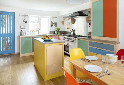 This Multi Coloured Kitchen Is A Reminder That Our Living Spaces Can Be Functional And Fun