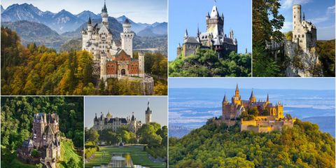 Germany fairy tale castles