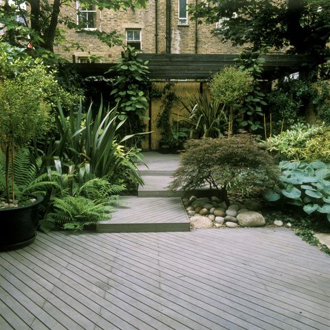 Garden decking