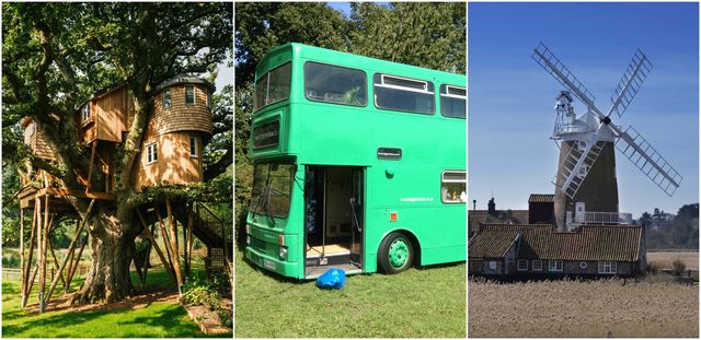 Collage of extraordinary British Stays