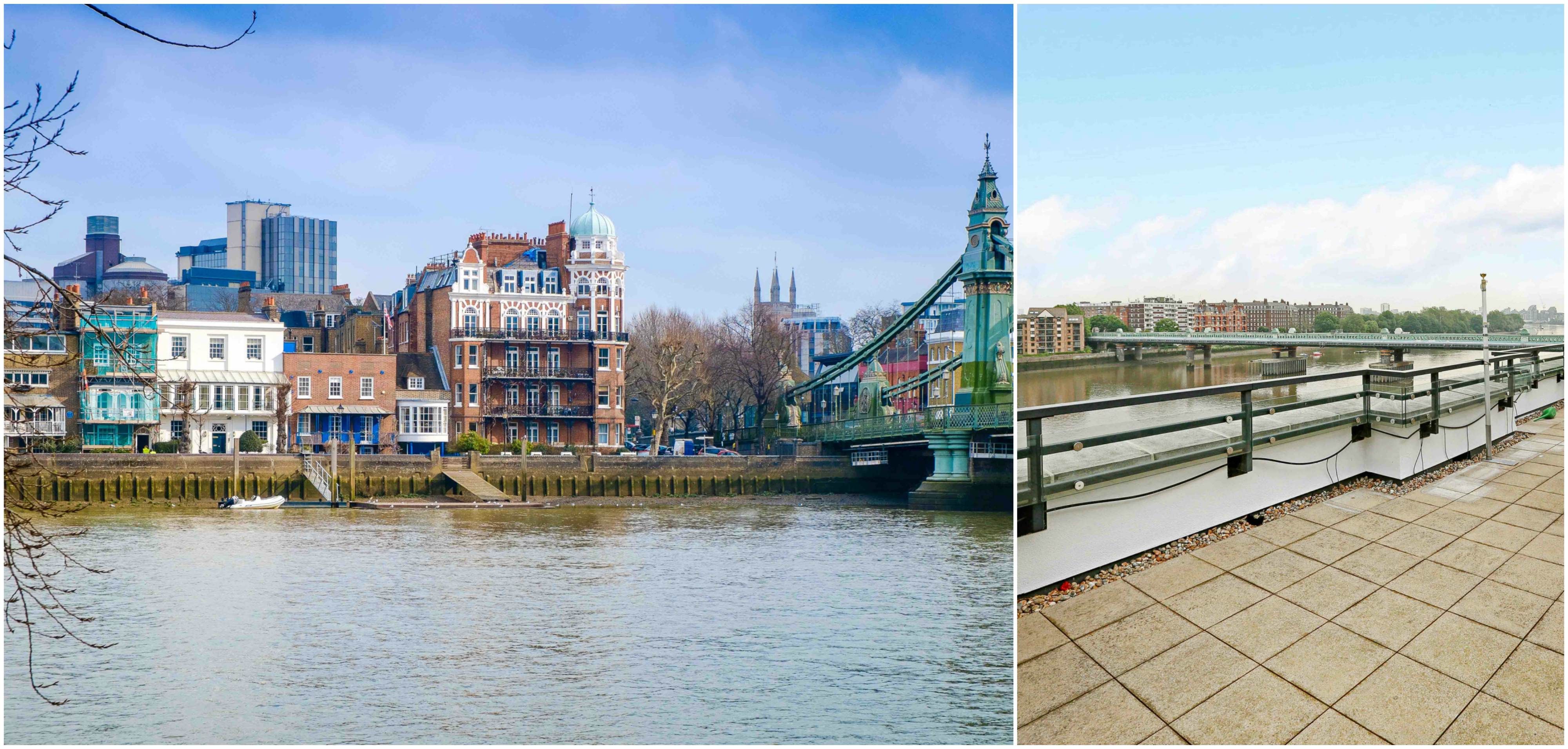 Hot Properties Along The Oxford Vs Cambridge Boat Race Route