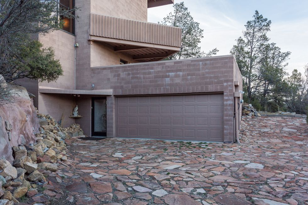 Falcon Nest, world's tallest single-family home xonstructed at the slope of Prescott, Arizona's Thumb Butte