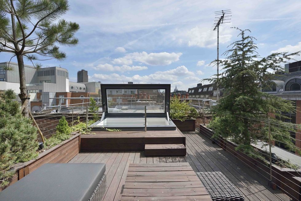 Infinity House roof terrace, Sotheby's