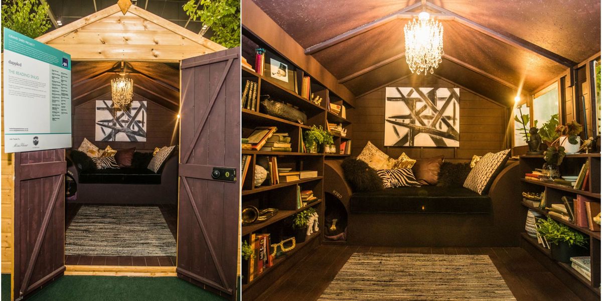 Cosy and luxurious Reading Snug by Dappled Interiors wins 