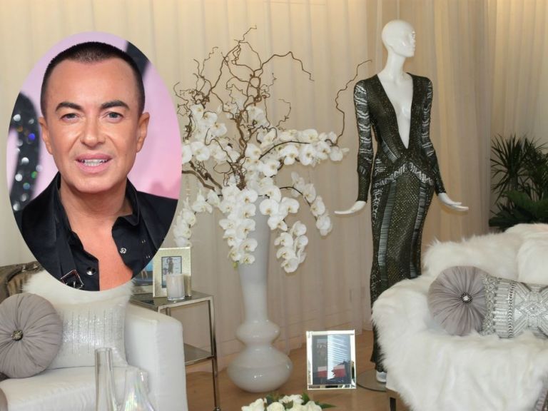 Julien Macdonald A house that smells amazing is the first thing