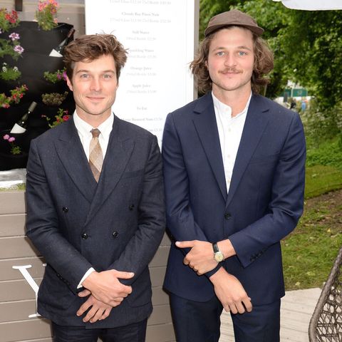 Harry Rich and David Rich - Cloudy Bay Garden in Association with Vital Earth
   18 May 2015.
   Harry (left) and David (right)