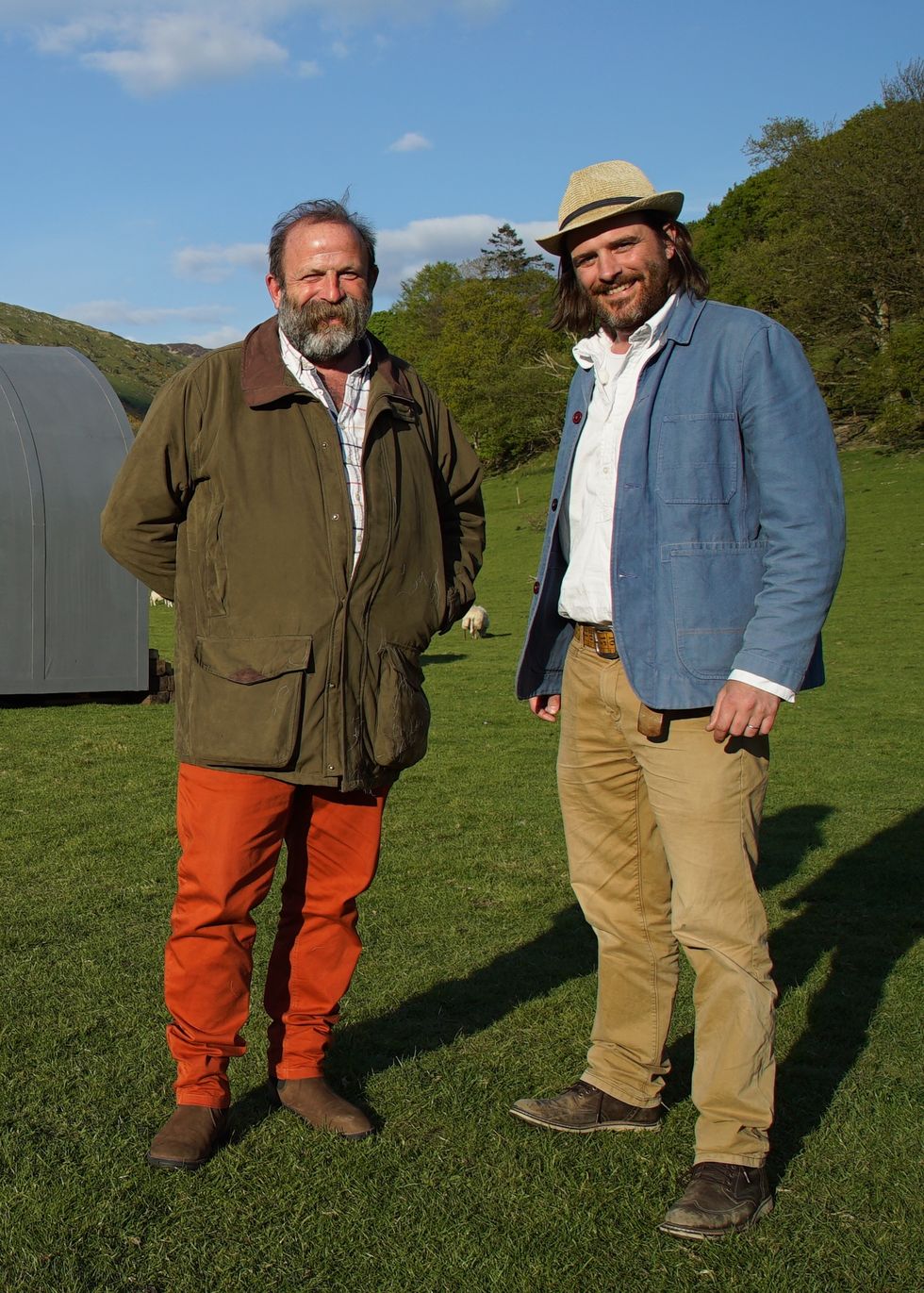 Channel 4 series Cabins in the Wild with Dick Strawbridge and Will Hardie