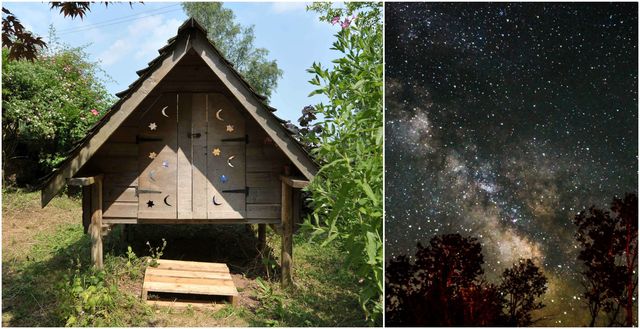 Stargazer - Airbnb - Devon - view of stars