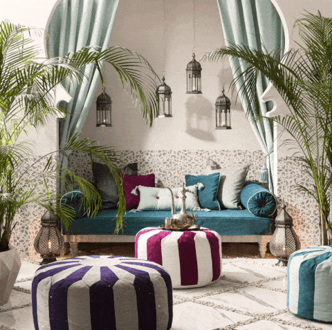 How To Create A Moroccan Style Paradise, Moroccan Style Outdoor Furniture